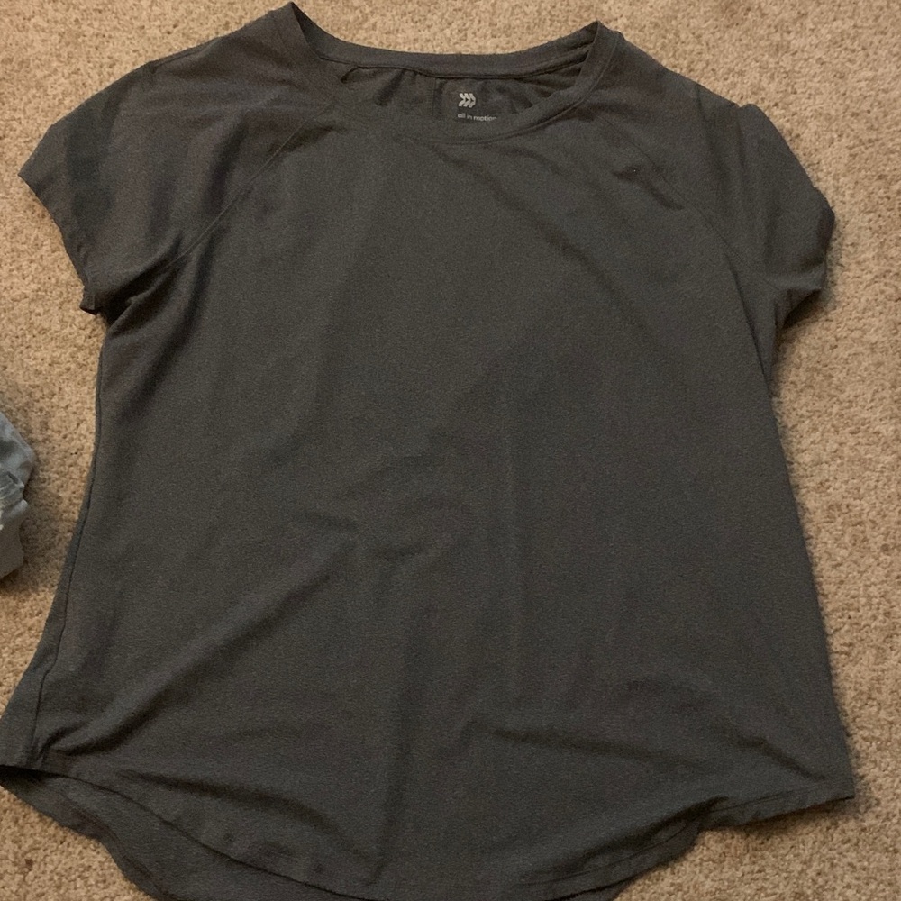 All in Motion Charcoal Women's Short Sleeve Tee